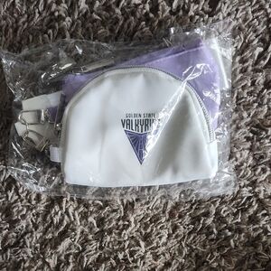 White and Purple Key & Card Holder